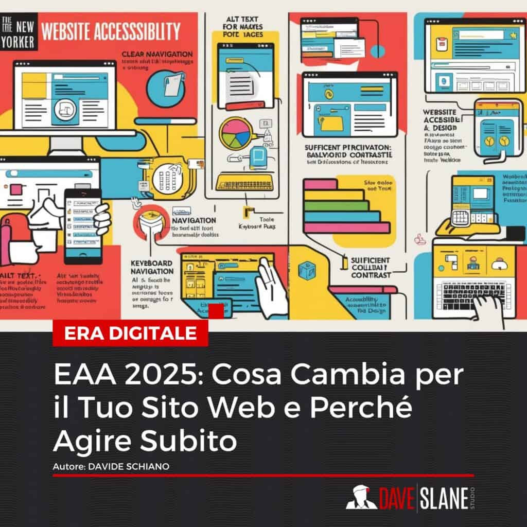 EAA 2025 Cosa Cambia per il Tuo Sito Web e Perché Agire Subito