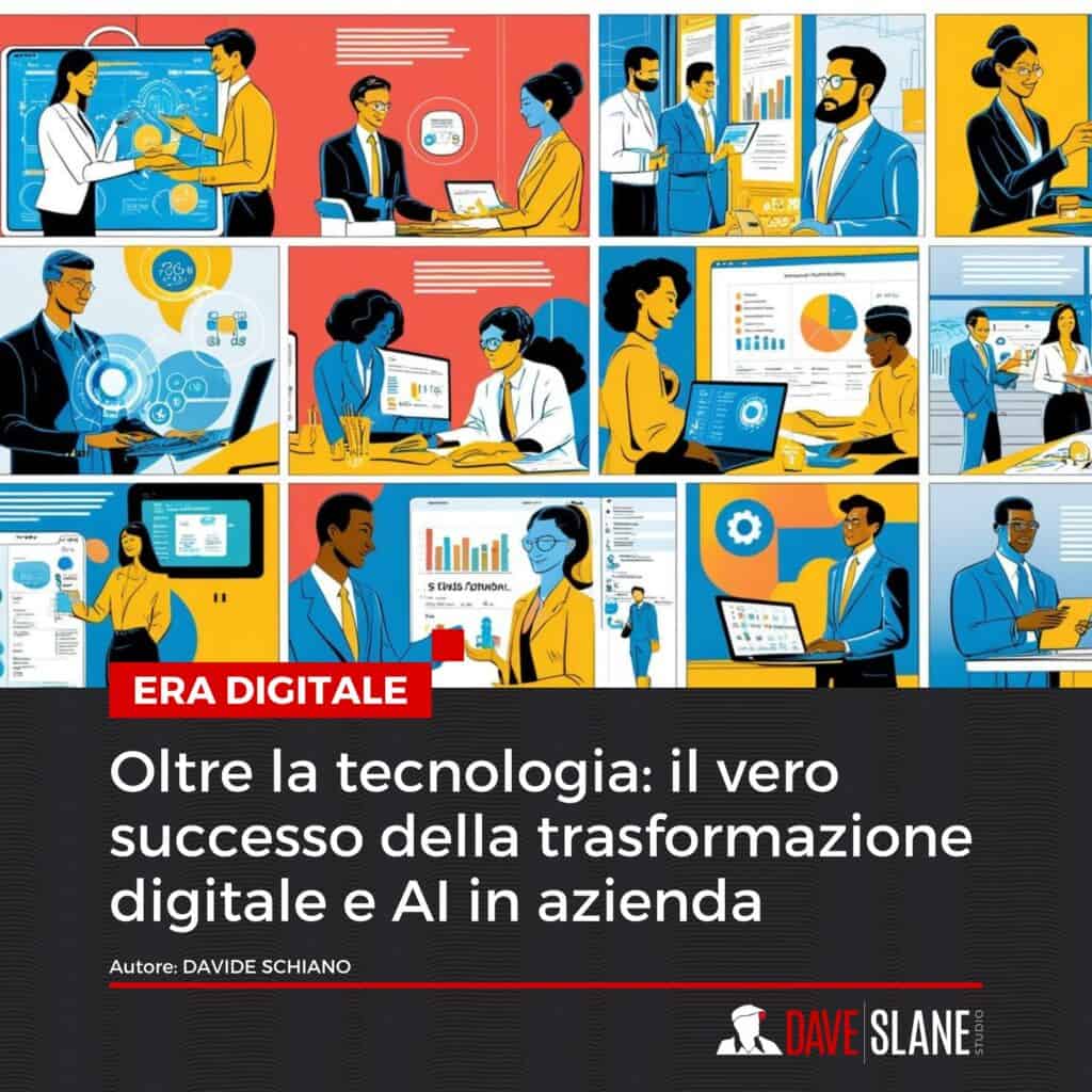 Oltre la tecnologia il vero successo della trasformazione digitale e AI in azienda
